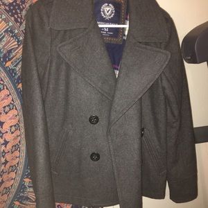 AE wool peacoat.